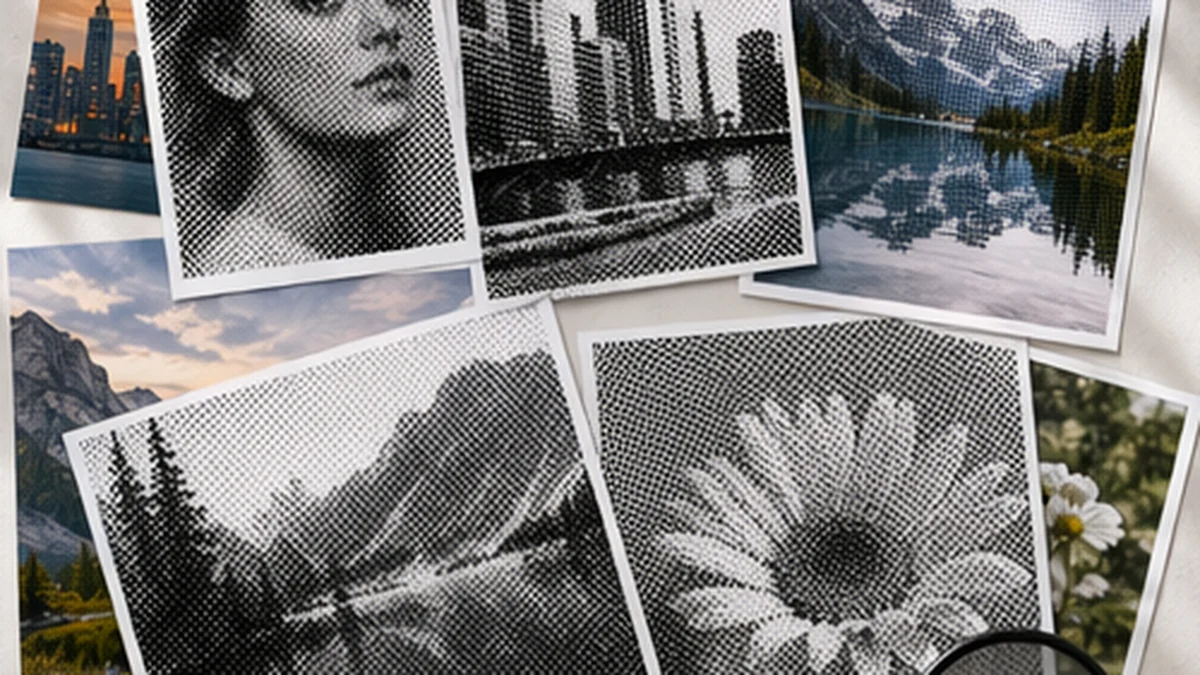 Best Types of Images for Halftone Posters: A Visual Guide