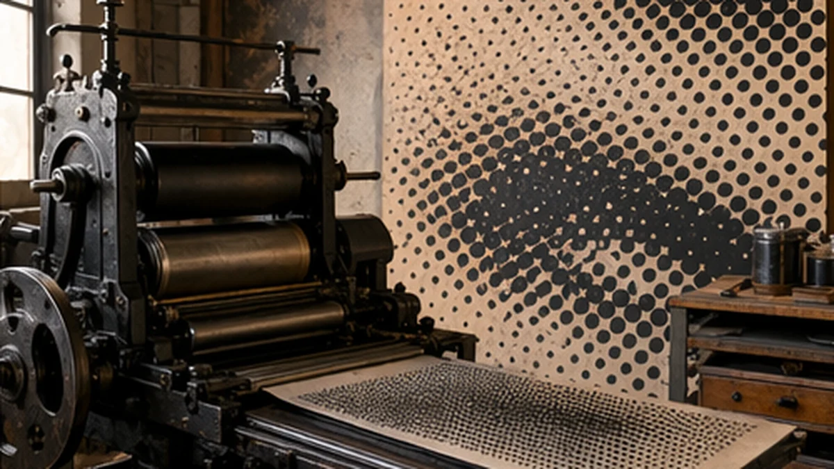 The History of Halftone Art: From Newspapers to Wall Art