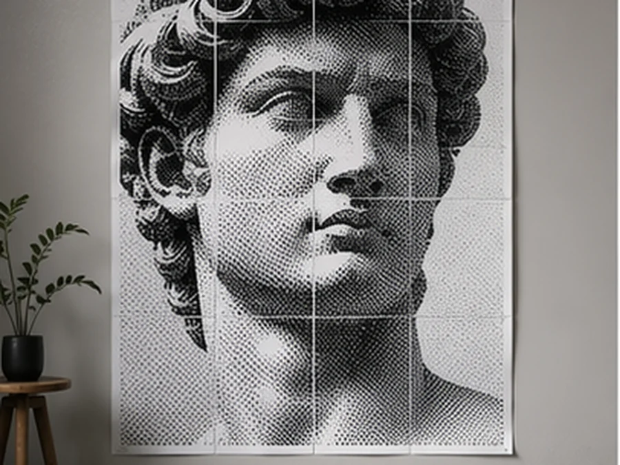 Classic B&W Halftone